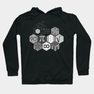 Math in grey Hoodie